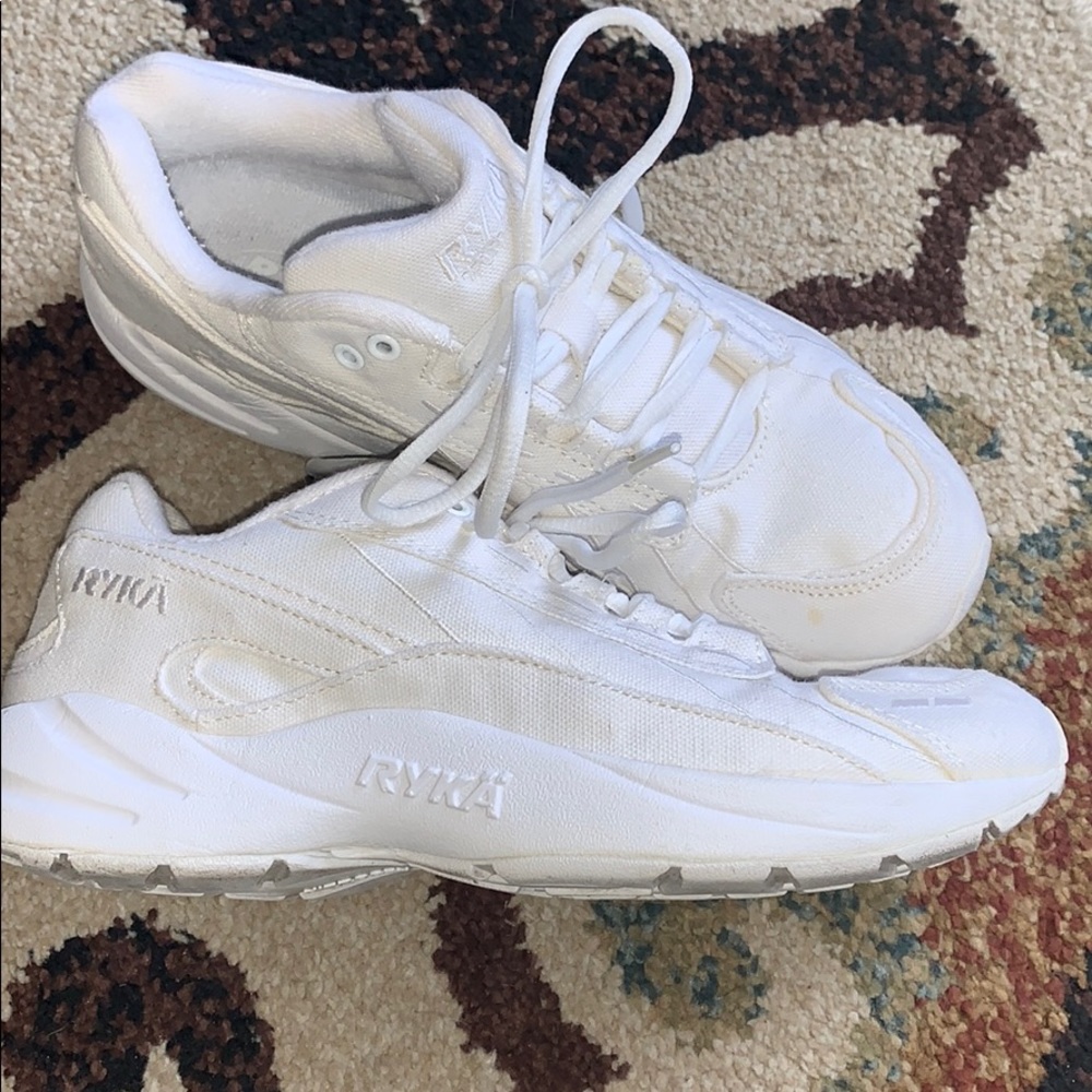 Ryka white sport walkers